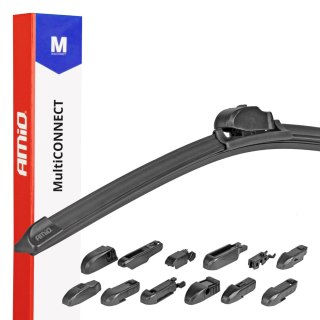 Pióro wycieraczki amio multiconnect 21" 530mm 12 adapterów amio-01196