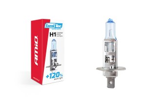 Żarówka halogenowa h1 12v 55w lumitec super white +120% amio-02135