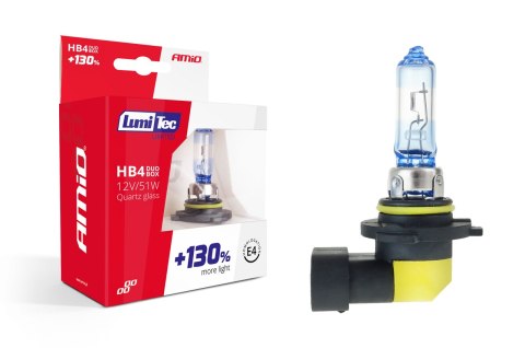 Żarówki halogenowe hb4 12v 51w lumitec limited +130% duo amio-02104