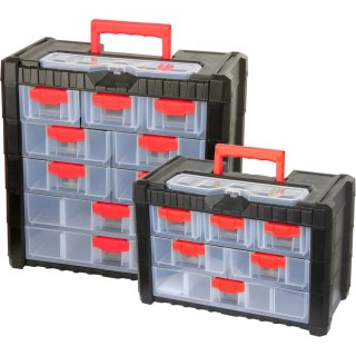 Organizer z rączką, 22 przegrody, 392x200x400, proline hd
