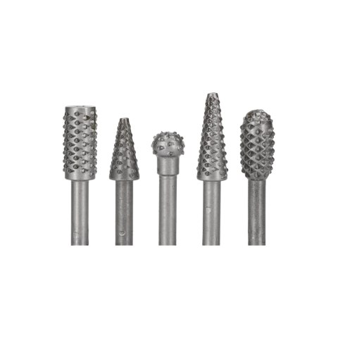 Frezy profilowane do drewna z trzpieniem 6mm kpl. szt.5