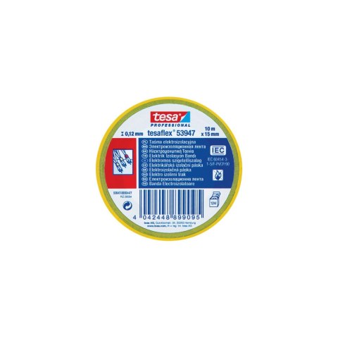 Taśma elektroizol.7000v pcw 20m:19mm zielono-żółta(h5394899)