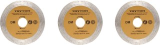 Zestaw tarczy diamentowych 54.8x11.1mm do przecinarki tpw500k - 3 szt