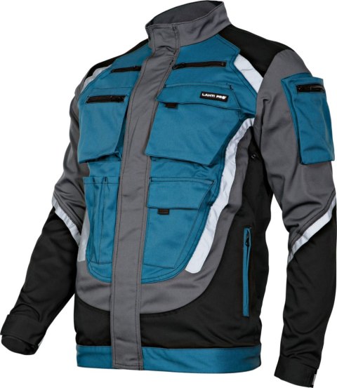 Bluza czar-szar-turk. z pasami odblask., "xl", ce, lahti