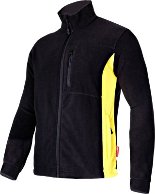 Bluza polar. czarno-żółta, "l", ce, lahti