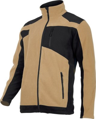 Bluza polar. ze wzmocnieniami beż.-czar., "2xl", ce, lahti