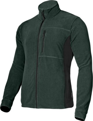 Bluza polar. zielono-czarna, "2xl", ce, lahti