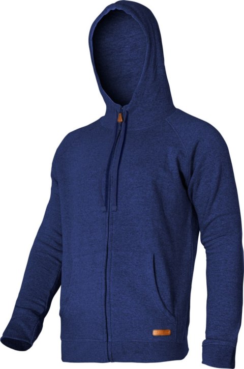 Bluza z kapturem i suwakiem granatowa, "xl", ce, lahti