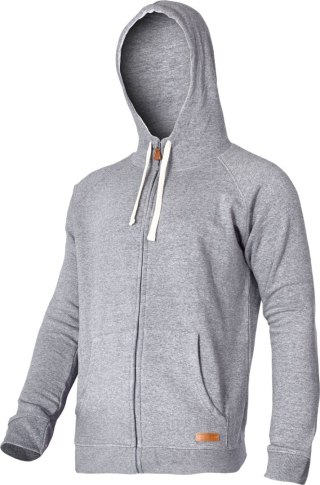 Bluza z kapturem i suwakiem szara, "s", ce, lahti