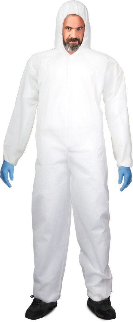 Kombinezon ochronny biały, 50g/m2, "3xl", ce, lahti