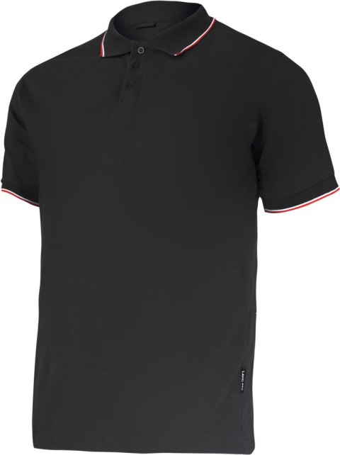 Koszulka polo 190g/m2, czarna, "m", ce, lahti