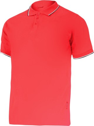 Koszulka polo 190g/m2, czerwona, "l", ce, lahti