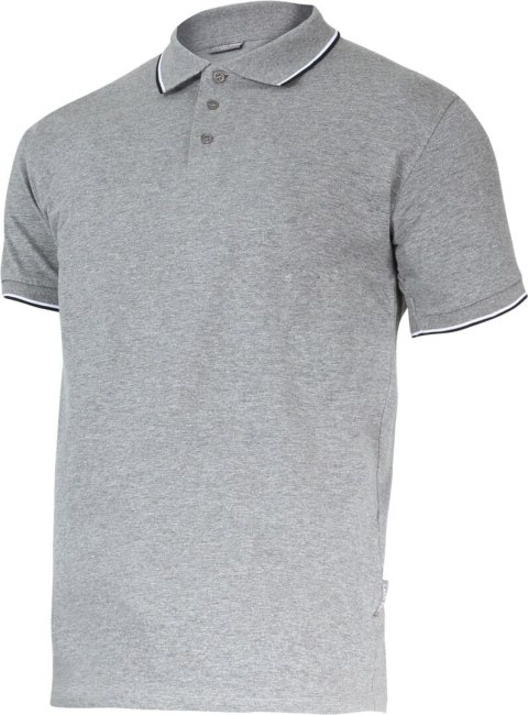 Koszulka polo 190g/m2, szara, "3xl", ce, lahti