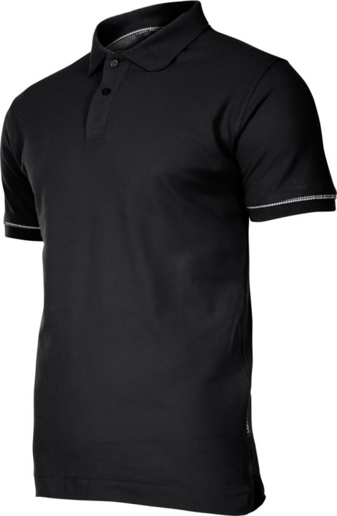 Koszulka polo, 220g/m2, czarna, "l", ce, lahti
