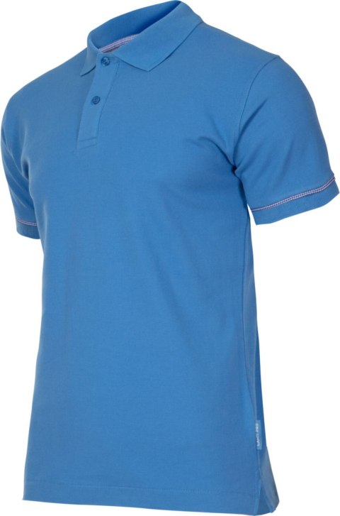 Koszulka polo, 220g/m2, niebieska, "s", ce, lahti