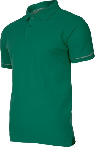 Koszulka polo, 220g/m2, zielona, "xl", ce, lahti