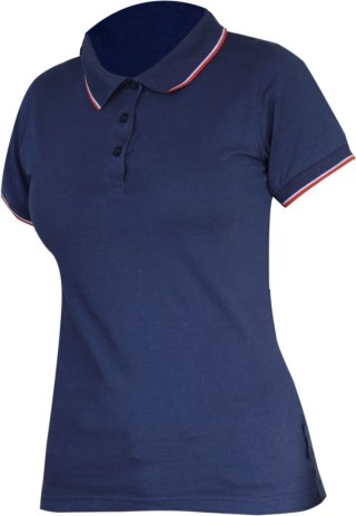 Koszulka polo damska 190g/m2, granatowa, "l", ce, lahti