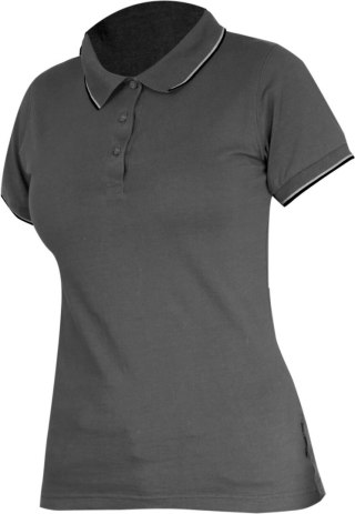 Koszulka polo damska 190g/m2, szara, "l", ce, lahti