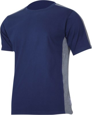 Koszulka t-shirt 180g/m2, granatowo-szara, "s", ce, lahti