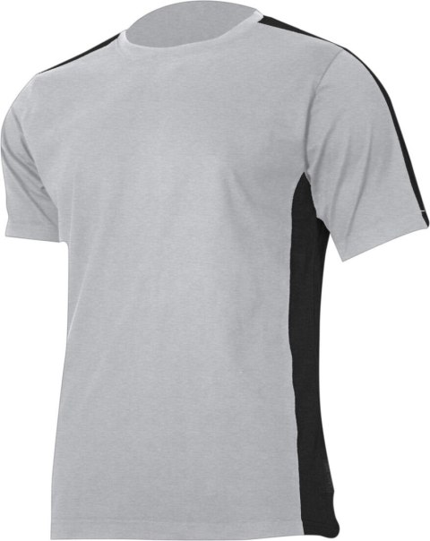 Koszulka t-shirt 180g/m2, szaro-czarna, "xl", ce, lahti