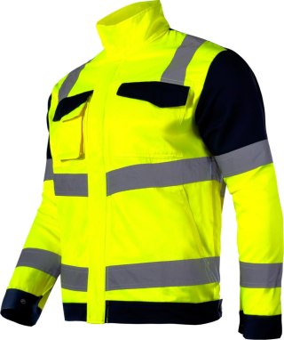 Kurtka ostrzeg. żółta 'premium', "3xl", ce, lahti