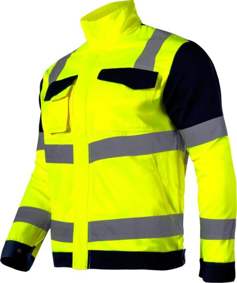 Kurtka ostrzeg. żółta 'premium', "3xl", ce, lahti