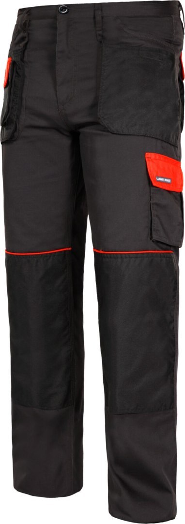 Spodnie grafit.-pomar., 190g/m2, "2l (54)", ce, lahti