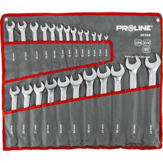 Klucze oczk-płask szt.24(6-32),din3113,cv,proline