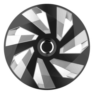Kołpak samochodowy czarno srebrny vector rc 16" cali
