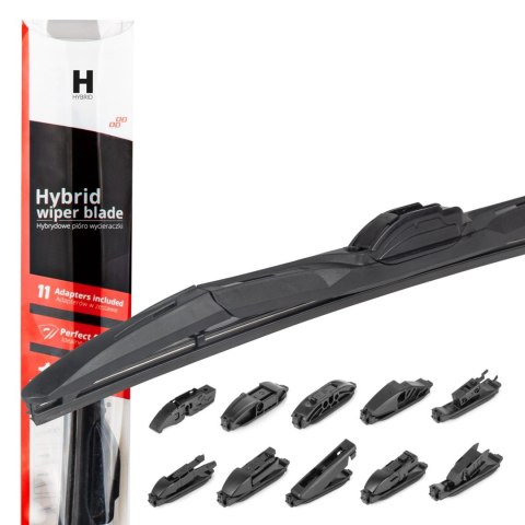 Pióro wycieraczki amio hybrid multiconnect 22" 550mm 55cm 11 adapterów amio-02209