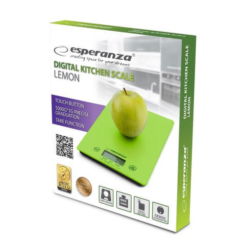EKS002G Esperanza waga kuchenna lemon zielona