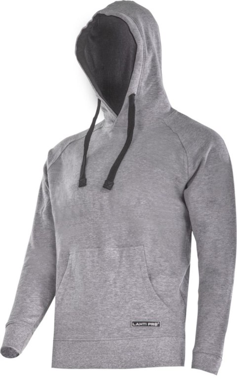 Bluza z kapturem szara 320g, "m", ce, lahti
