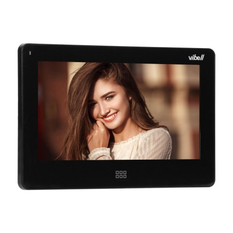 Zestaw wideodomofonowy 4-rodzinny, bezsłuchawkowy kolor, LCD 7", dotykowy, menu OSD, pamięć, gniazdo na kartę SD, DVR, sterowani