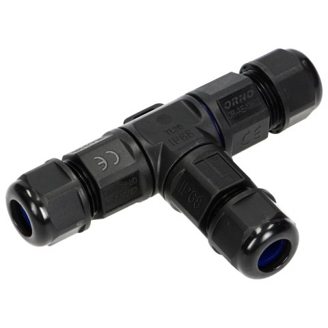Konektor kablowy trójnik T IP68, 3x4mm-, 450V/25A