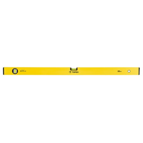 Poziomnica aluminiowa typ 500, 80 cm, 2 libelle