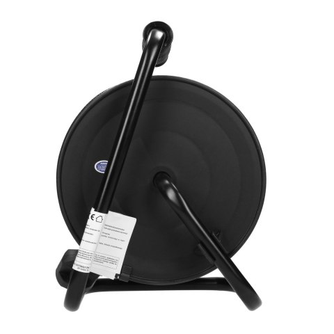 Przedłużacz bębnowy MINI, 4 gniazda 2P+Z (schuko), metalowy stojak, polwinit H05VV-F 3x1.5mm- - 15m