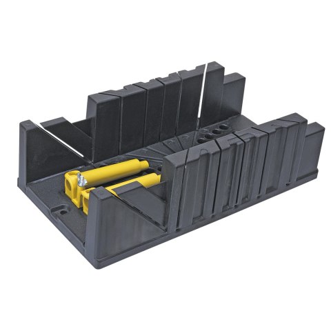Skrzynka uciosowa plastikowa 326 x 122 x 78 mm, z zaciskami