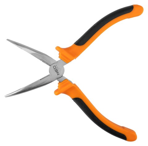 Szczypce wydłużone wygięte 200 mm