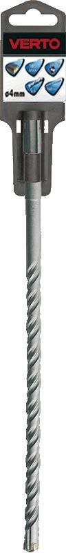 Wiertło do betonu SDS Plus, 4 x 110 mm, S4, quatro