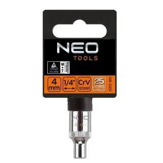 Nasadka sześciokątna 1/4", 5.5 mm, superlock