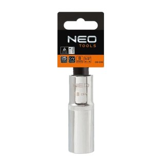 Nasadka sześciokątna długa 1/2", 9 mm, Superlock