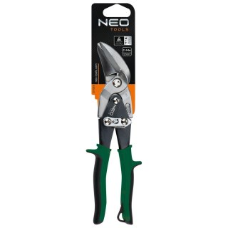 Nożyce do blachy 240 mm, odgięte lewe