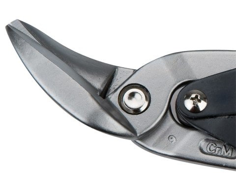 Nożyce do blachy 240 mm, odgięte prawe