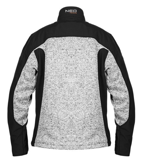 Bluza dziana wzmacniana tkaniną softshell, rozmiar XXXL
