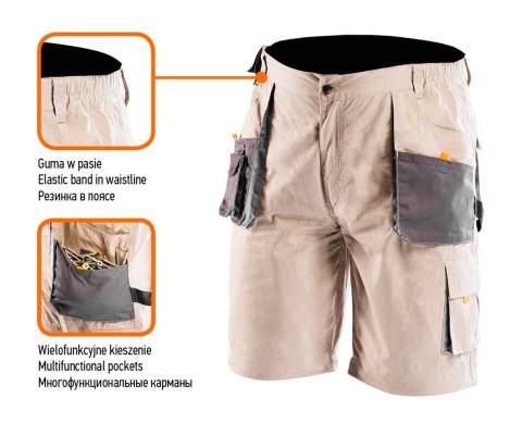 Krótkie spodenki COTTON, rozmiar S/48