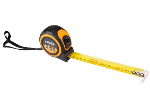 Miara zwijana stalowa 5 m x 25 mm, magnes