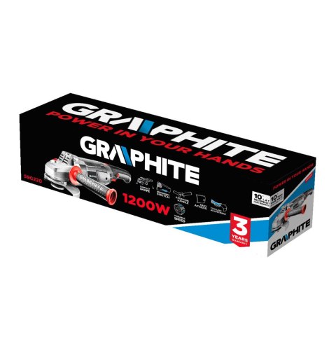 Szlifierka kątowa 1200W, tarcza 125 x 22.2 mm obroty 3000-11000 min??