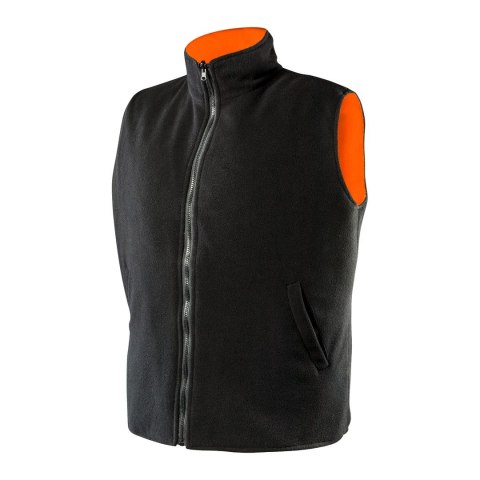 Bezrękawnik roboczy, dwustronny, jedna strona odblaskowa, pomarańczowa, rozmiar XXXL/60