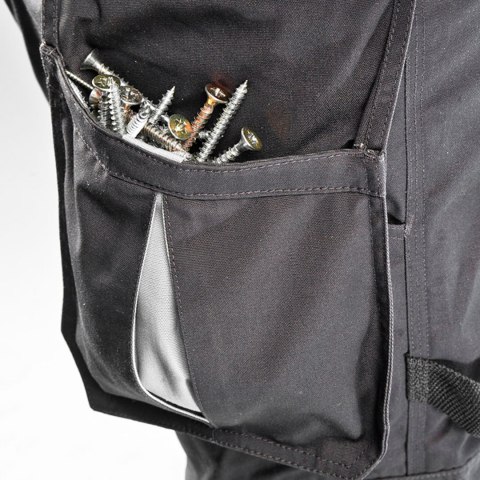 Spodnie robocze HD, rozmiar M/50, odpinane kieszenie i nogawki