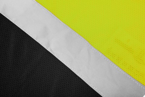 T-shirt ostrzegawczy, ciemny dół, żółty, rozmiar XXL